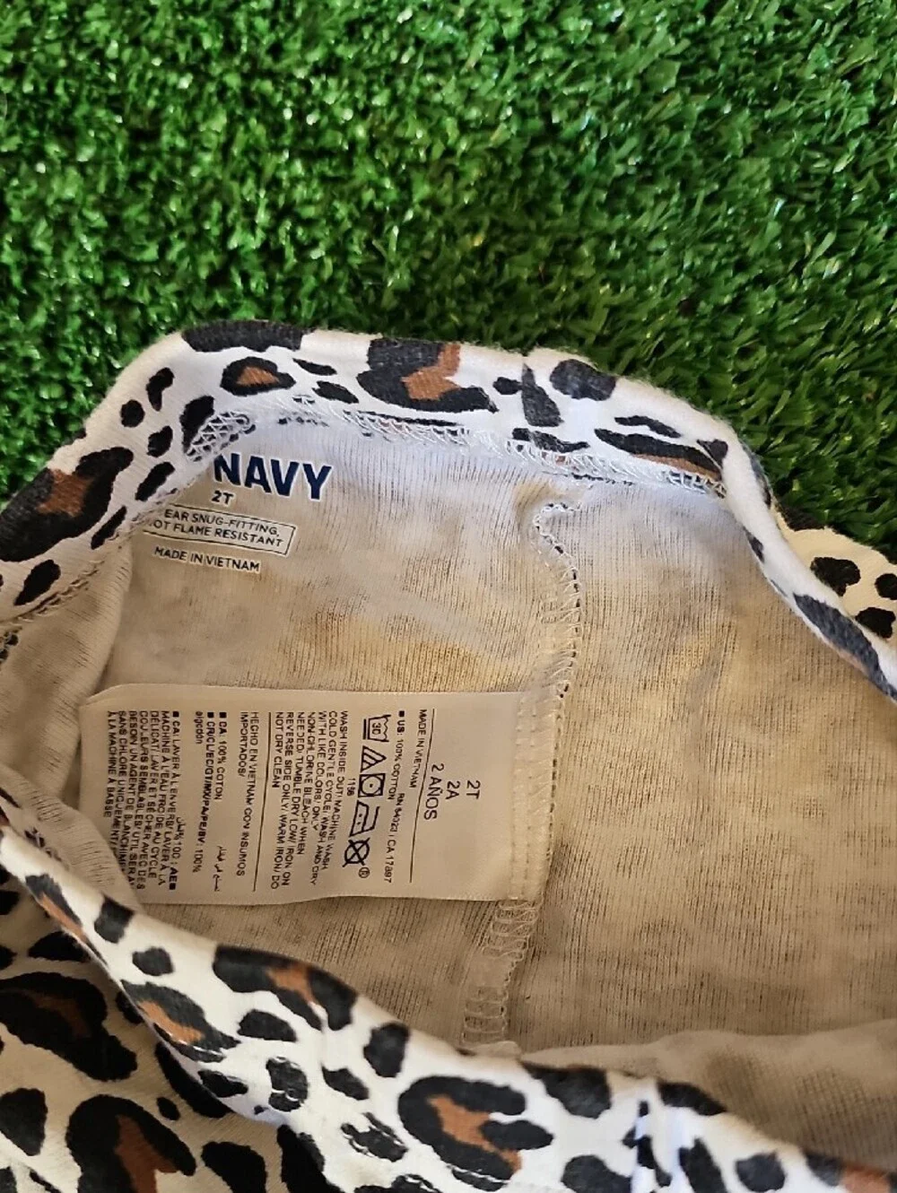 Old Navy Leopard Print Legging Pants - Brown/Black
